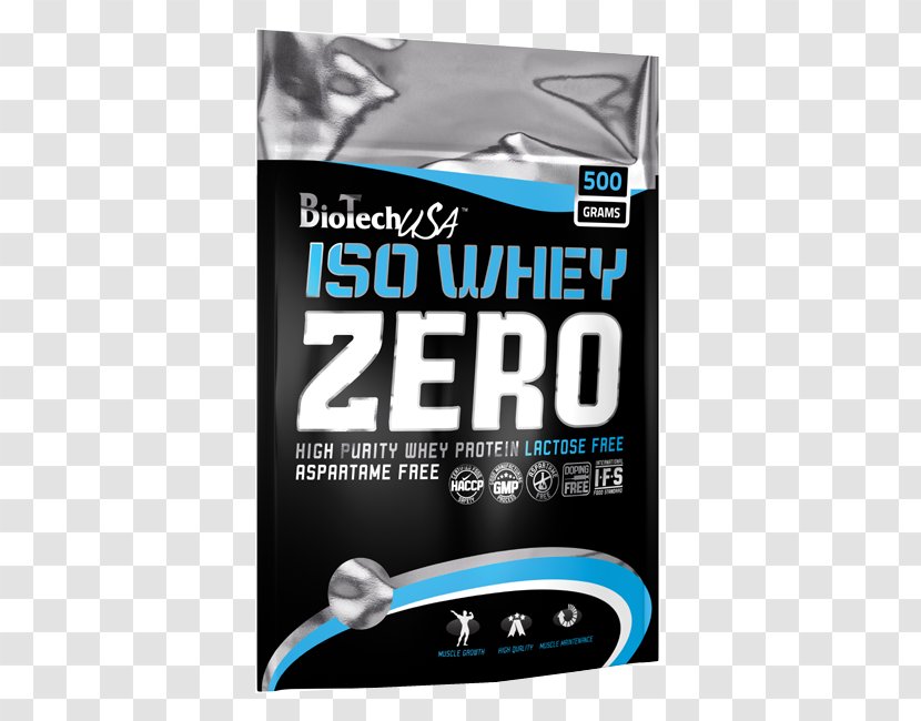 BiotechUSA Isowhey Zero Lactose Free Chocolate Flavor 500 Gr Banana Biotech Iso Whey - Protein Transparent PNG