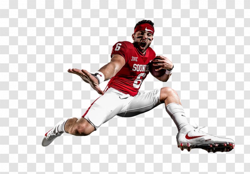 American Football Protective Gear Player Madden NFL 17 Throwback Thursday - Baker Mayfield Transparent PNG