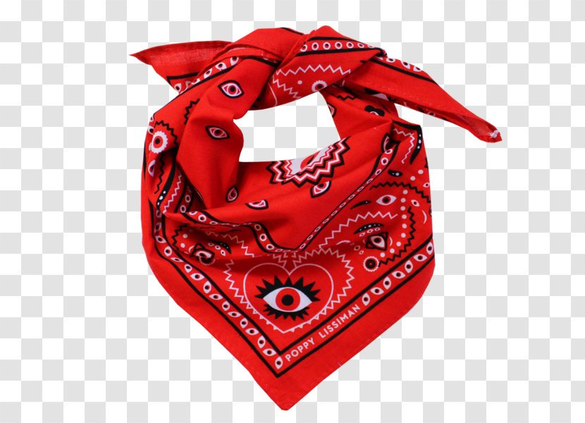 Handkerchief Scarf Sock Headband - Bandeau - Red Bandana Transparent PNG