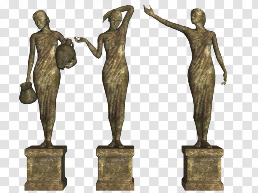 Bronze Sculpture Statue DeviantArt - Art Deco Transparent PNG