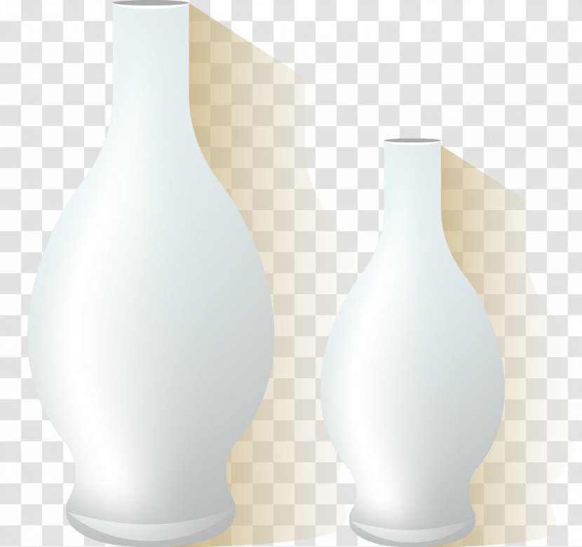 Vase Ceramic - White Transparent PNG