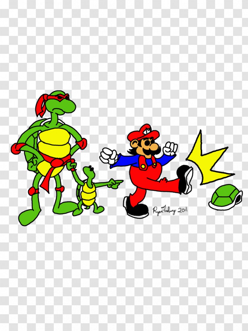 Super Mario World Luigi Bros. Bowser - Area - TMNT Transparent PNG