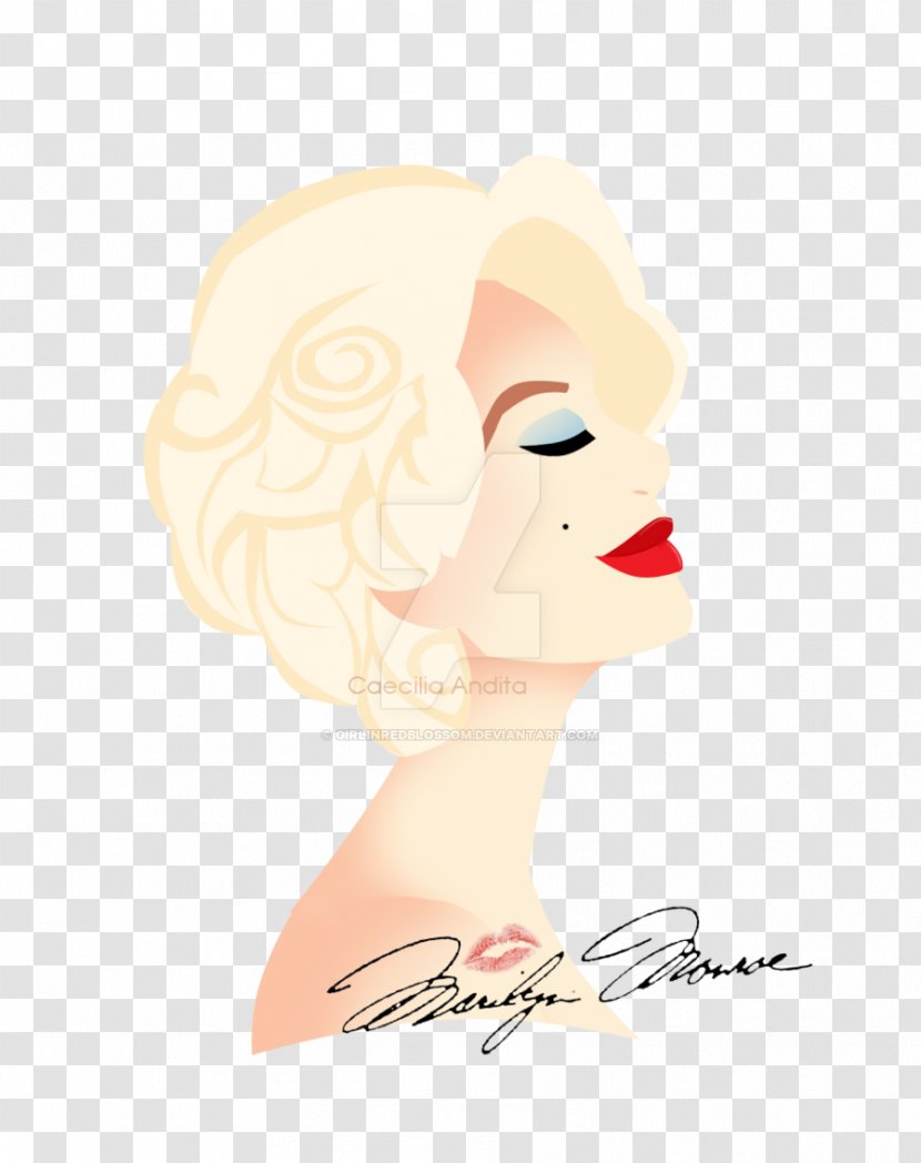 Facial Expression Cheek Arm Finger - Tree - Marilyn Monroe Transparent PNG