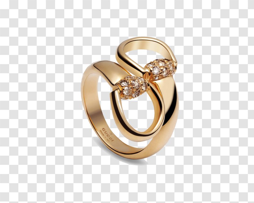 Earring Jewellery Gold Brown Diamonds - Fashion Accessory - Ring Transparent PNG