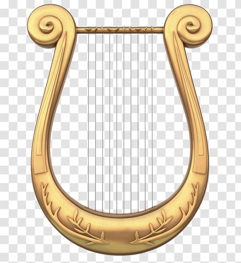 Lyre Musical Instruments Harp Royalty-free - Flower Transparent PNG