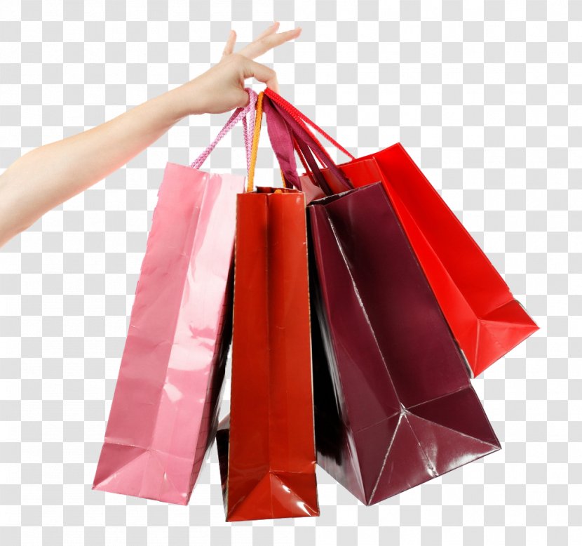Paper Shopping Bag Retail - Stock Photography - Handheld Transparent PNG