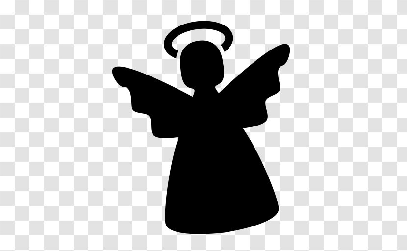 Angel Christmas Silhouette Clip Art - Holiday - Decorations Creative Transparent PNG