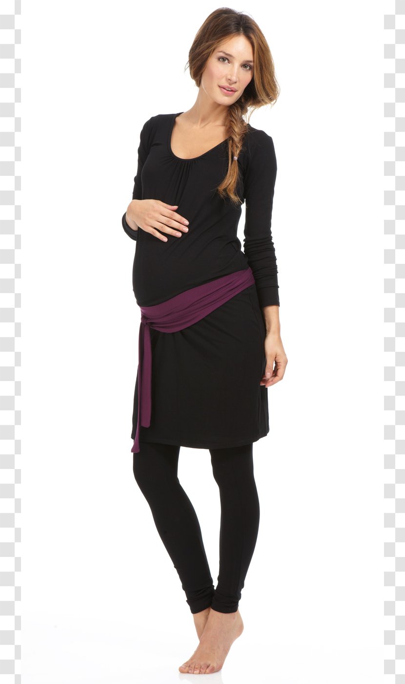 Pregnancy Dress Clothing Tunic Sweater - Shoulder - Habits And Customs Transparent PNG