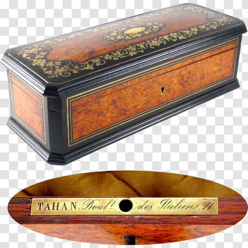 Casket Box Inlay Paris Burl - Wooden Transparent PNG