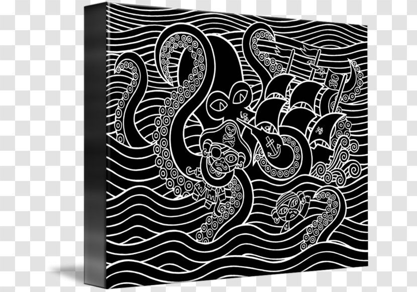 Visual Arts Black M Font - And White - Sea Monster Transparent PNG