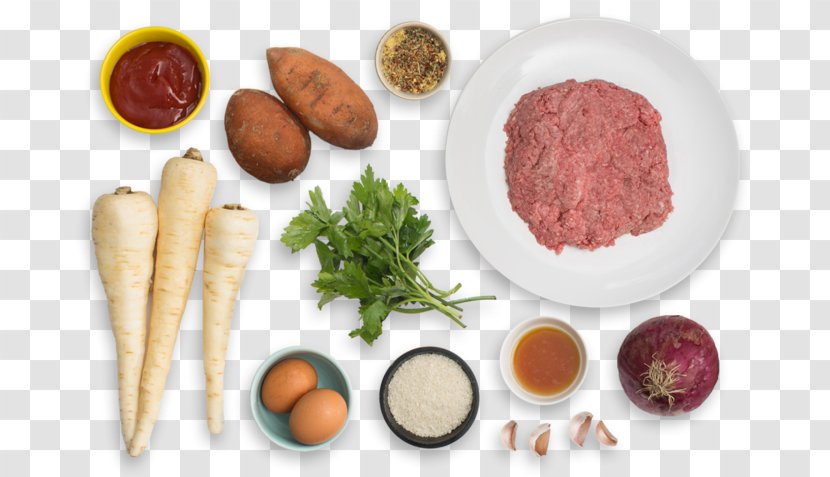 Kielbasa Vegetarian Cuisine Mettwurst Recipe Food - Fried Sweet Potato Transparent PNG