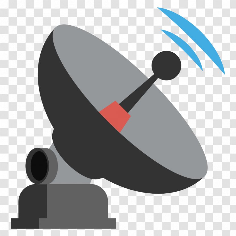 Emoji Aerials Satellite Dish Parabolic Antenna SMS - Message Transparent PNG