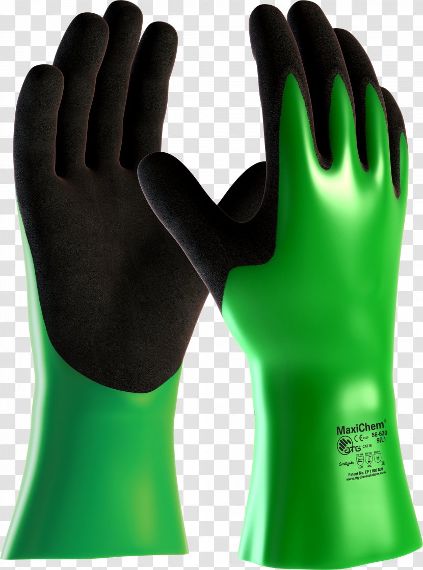 Cut-resistant Gloves Nitrile Rubber Chemical Substance - Petroleum - Oil Transparent PNG