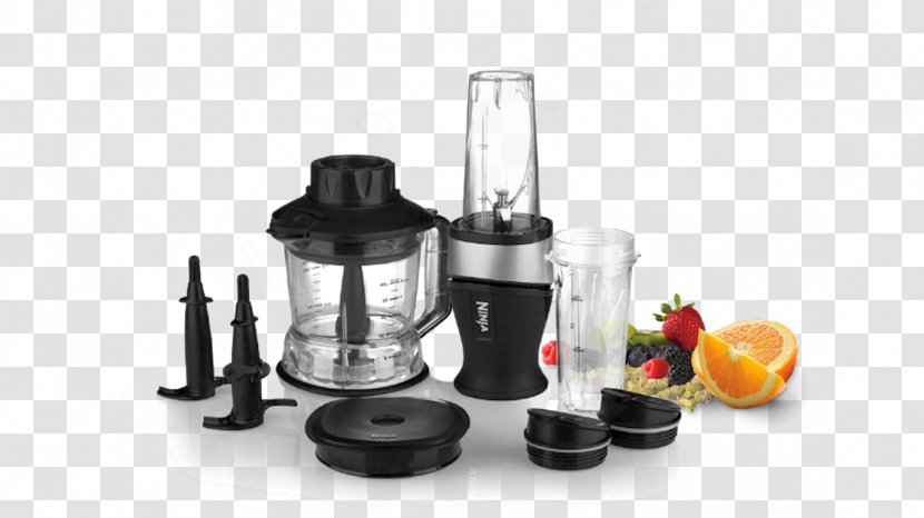 Blender Mixer Juicer Food Processor Ninja Nutri 2-in-1 - Kitchen Appliance Transparent PNG