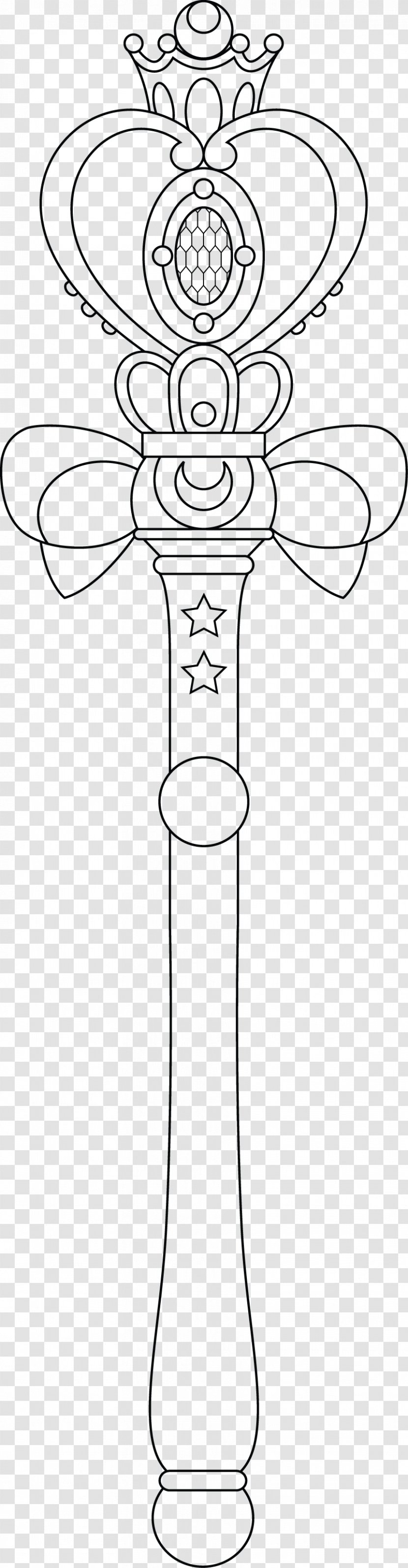 Sailor Moon Coloring Book Wand Drawing Line Art - S The Movie Transparent PNG