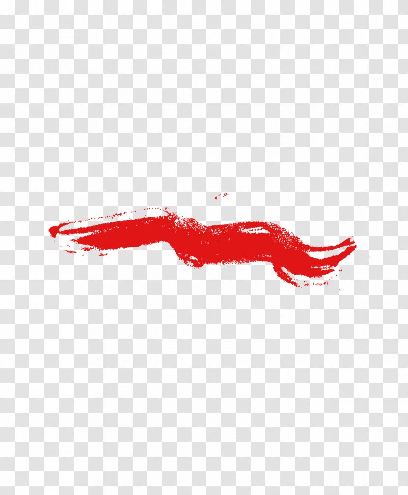 Red Brush - Color - Email Transparent PNG