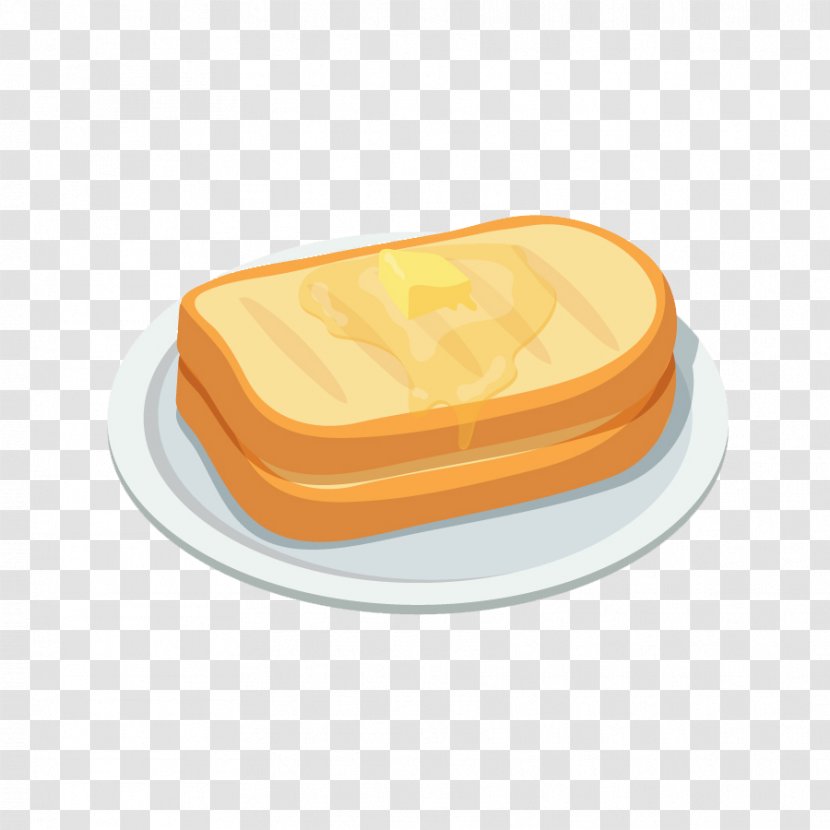 European Cuisine Small Bread Butter - Free And To Pull Material Transparent PNG