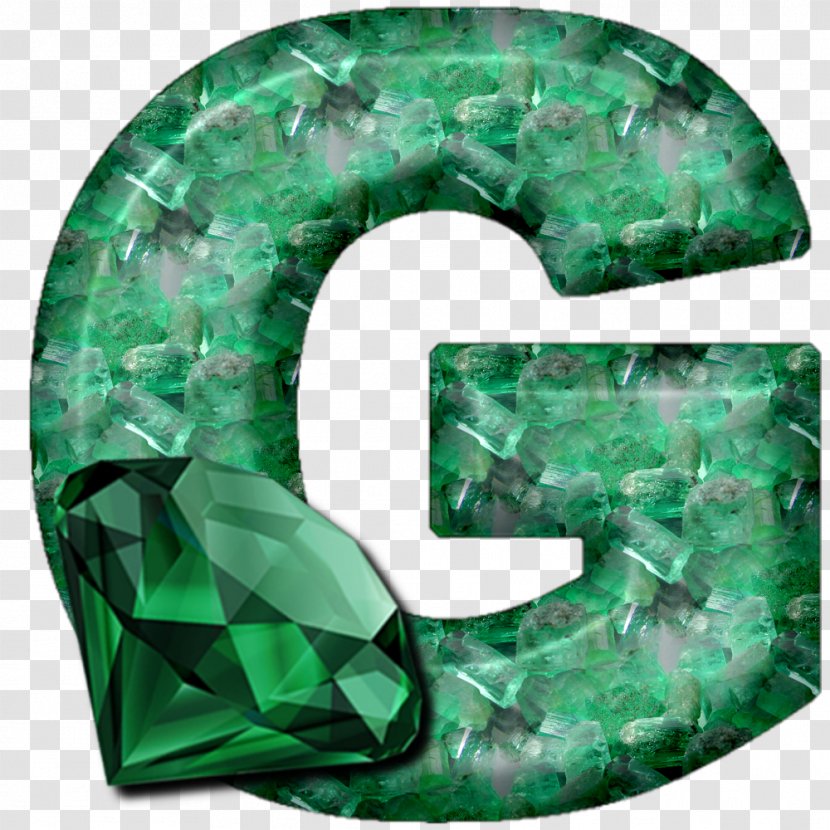 Emerald Alphabet God Corazón Esmeralda Transparent PNG