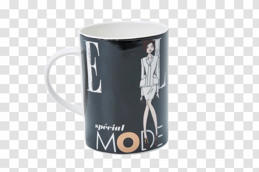 Coffee Cup Mug Bone China Fashion Elle - Stock Keeping Unit Transparent PNG