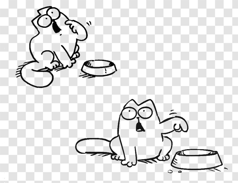 Simon's Cat Coloring Book Feed Me Cat: Beyond The Fence - Frame Transparent PNG