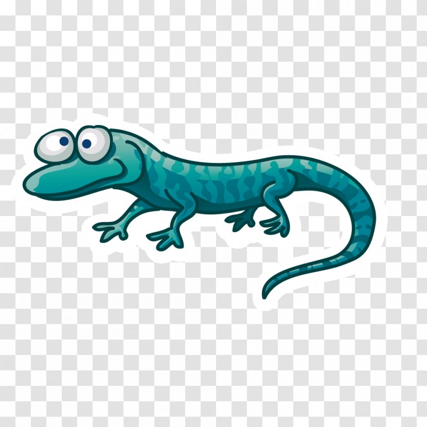Lizard Chameleons Cartoon - Illustrator - Vector Cute Transparent PNG