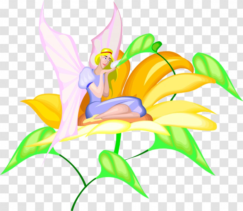 Floral Design Clip Art - Floristry - A Fairy Wind Wreathed In Spirits Transparent PNG
