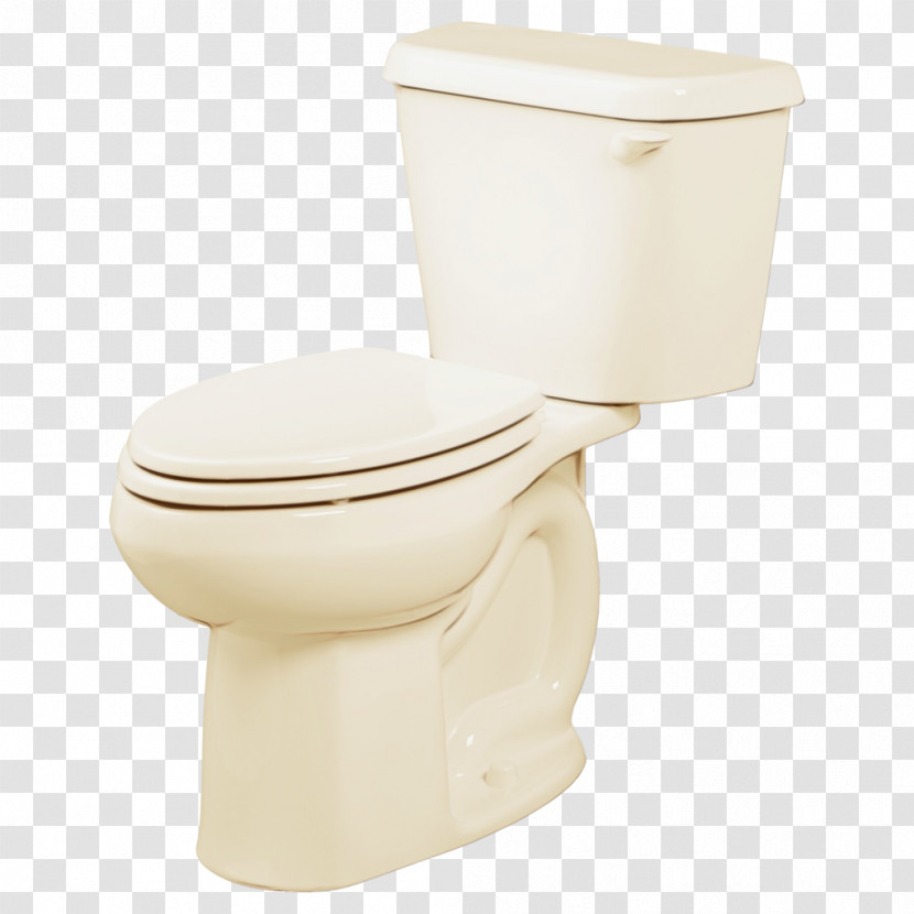 Toilet Toilet Seat Plumbing Fixture Beige Ceramic Transparent PNG