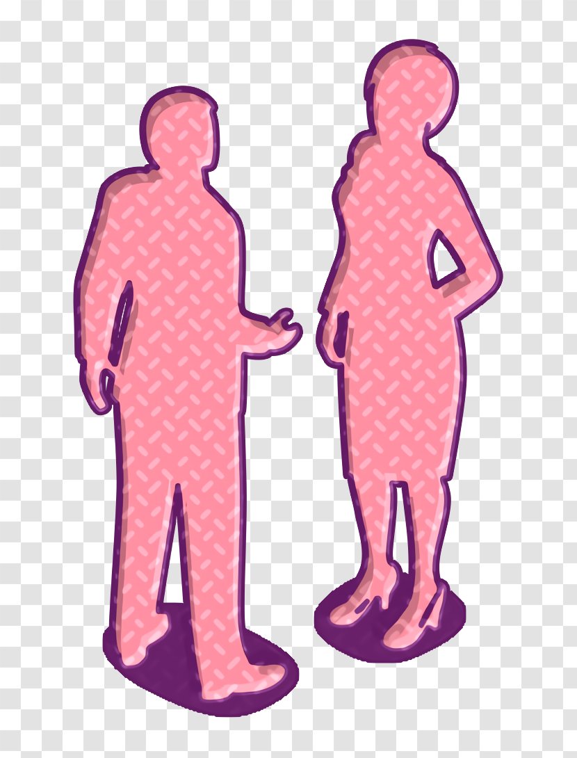 Business Icon Businessman Businesswoman - Gesture Standing Transparent PNG