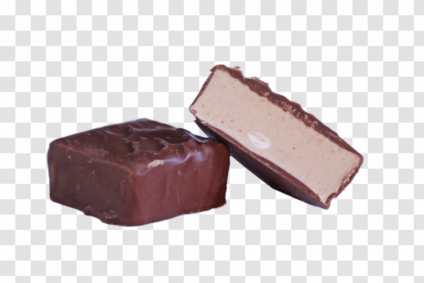 Praline Dominostein Chocolate Truffle Bonbon Fudge - Melt Transparent PNG