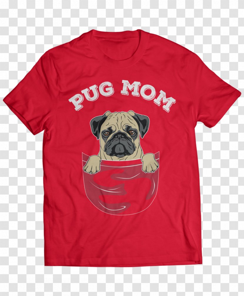 T-shirt Clothing Pug Amazon.com - Carnivoran - Personalised Mug Transparent PNG