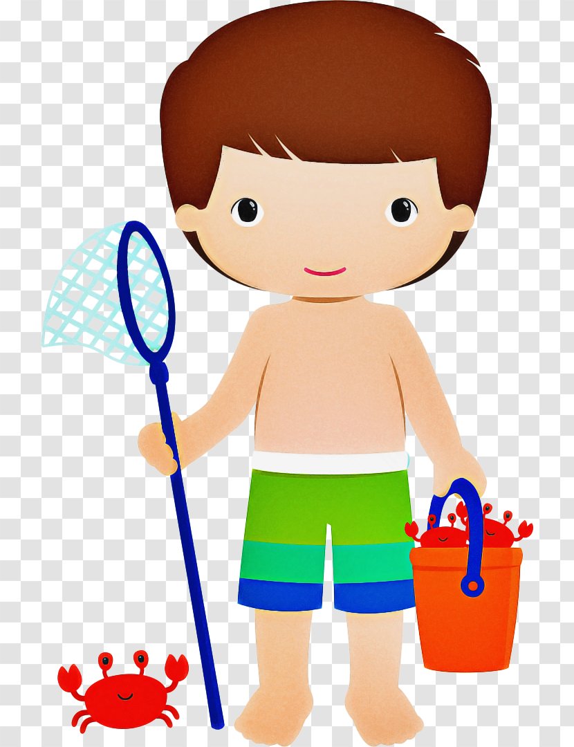 Baby Boy - Play - Playing With Toys Tennis Racket Transparent PNG