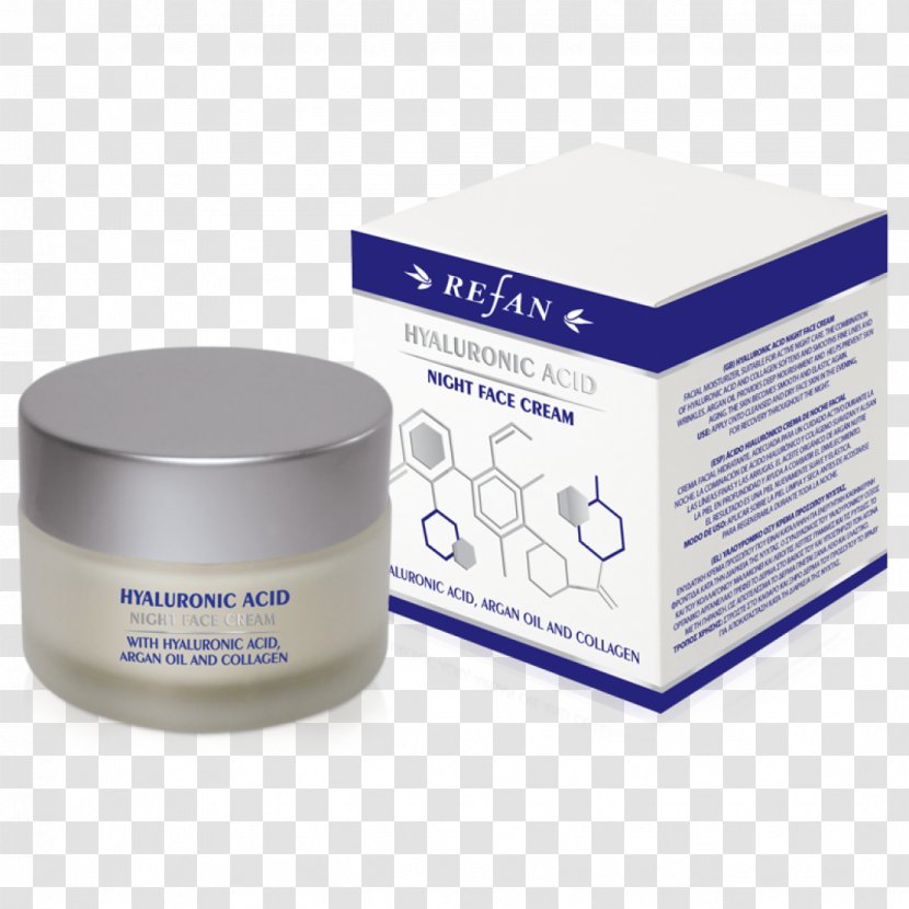Hyaluronic Acid Collagen Cream Face Skin - Daytime Transparent PNG
