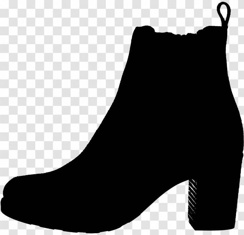 High-heeled Shoe Boot Ankle Product Design - Black - M Transparent PNG