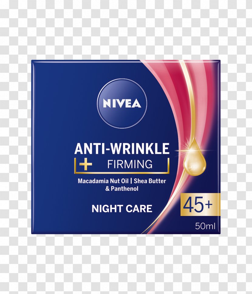 Nivea Wrinkle Anti-aging Cream Skin - Face Transparent PNG