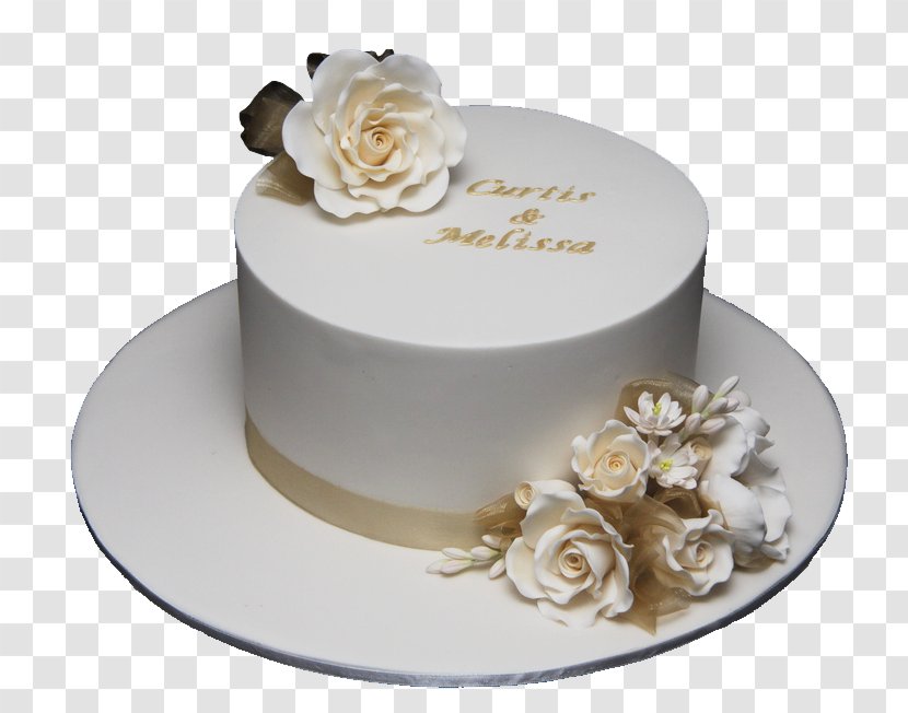 Wedding Cake Cream Icing Christmas Chocolate - White Rose Stock Photos Transparent PNG