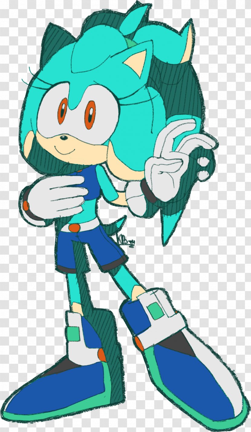 Sonic Riders The Hedgehog Character Fiction Clip Art - Green - Stary Night Transparent PNG