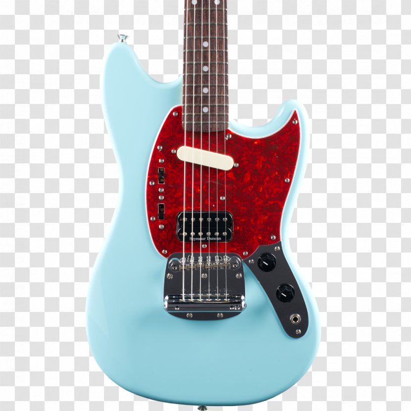 Bass Guitar Acoustic-electric Fender Mustang - Heart Transparent PNG