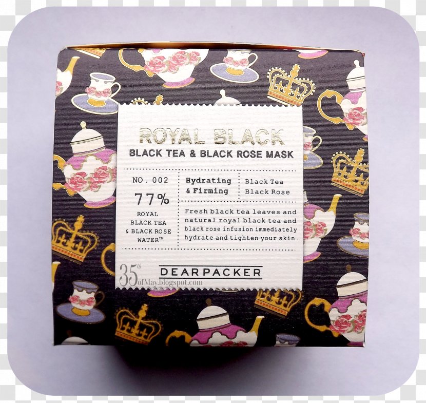 Black Tea Sisley Rose Cream Mask Ingredient - Fan Transparent PNG