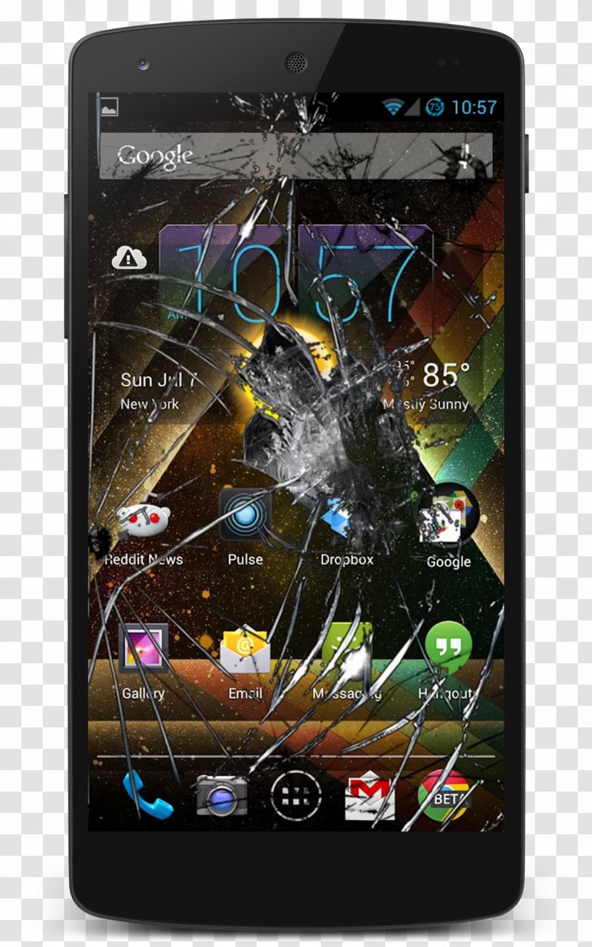 Feature Phone Smartphone Broken Screen Prank Amazon.com - Aptoide - Crack ScreenCracked Transparent PNG