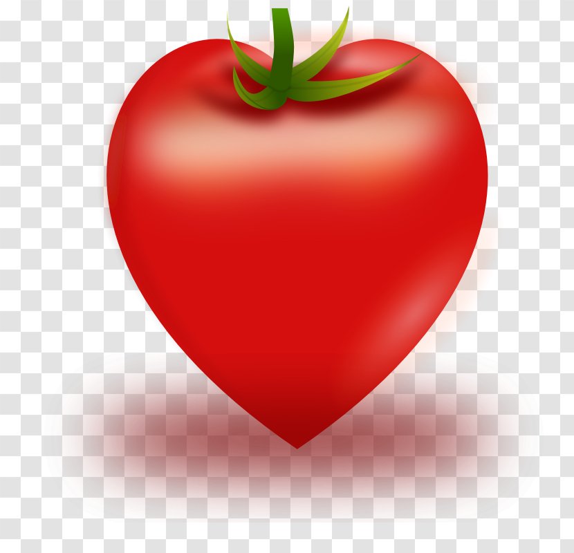 Tomato Soup Heart Clip Art - Diet Food - Big Image Transparent PNG
