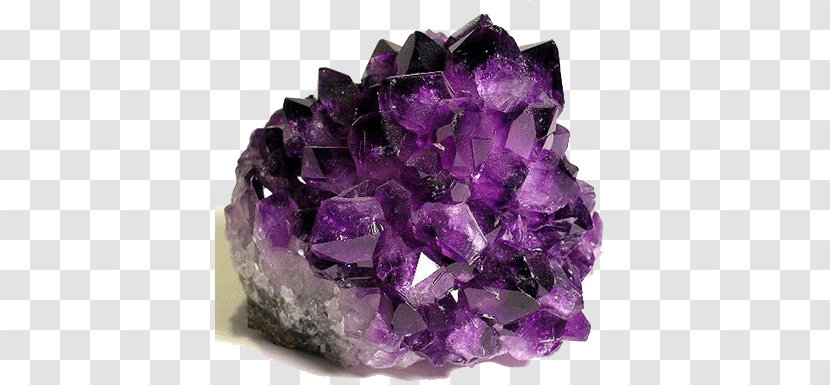 Adsmore Amethyst Rock Gemstone Quartz - Purple - Stone Transparent Images Transparent PNG