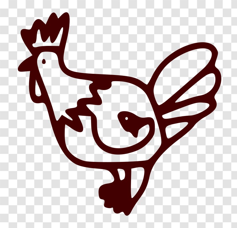 Rooster Galliformes Clip Art - Silhouette - Chicken Transparent PNG