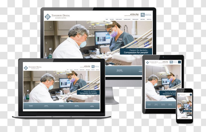 Dentist Web Design Search Engine Optimization - Display Advertising - Dental Hospital Transparent PNG