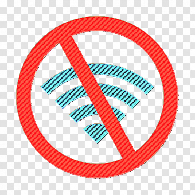 Wifi Icon Signals & Prohibitions Icon No Wifi Icon Transparent PNG