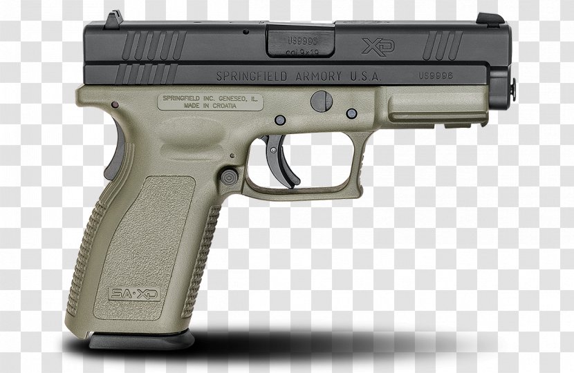 Springfield Armory XDM HS2000 Pistol .40 S&W - Handgun Transparent PNG