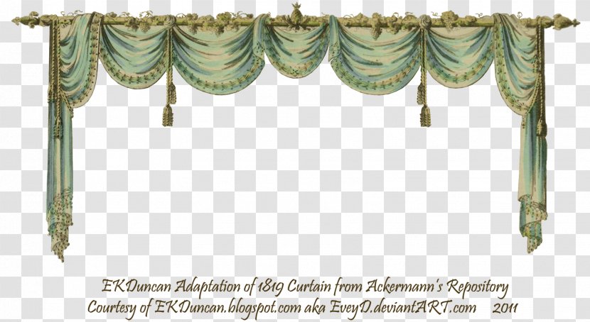 Curtain Window Clip Art - Tassel - Curtains Transparent PNG