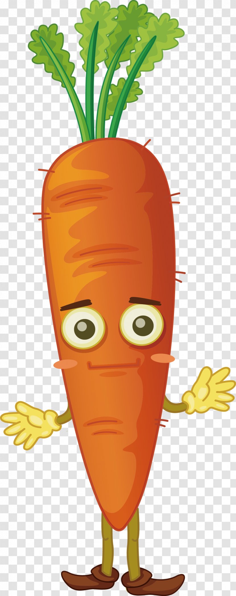 Carrot Vegetable Stock Illustration - Food - Vector Cartoon Transparent PNG