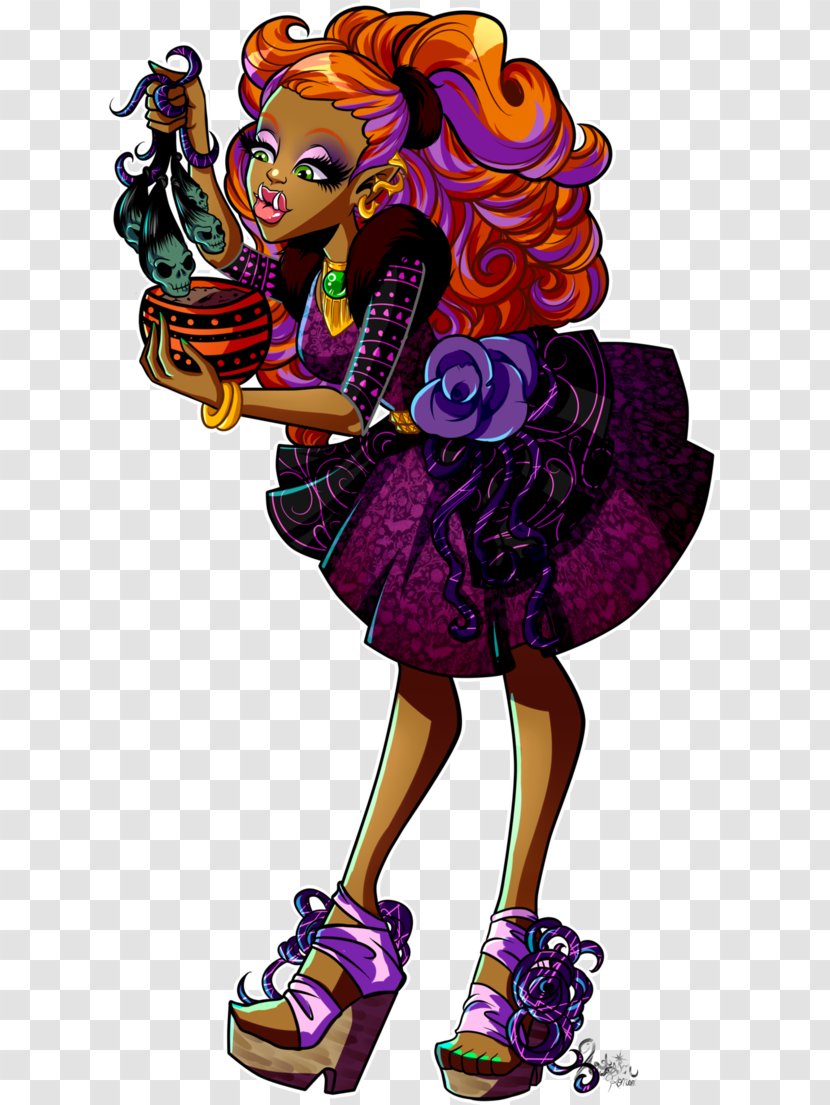 Monster High Boo York Luna Mothews Doll Squatch Barbie - Mythical Creature Transparent PNG