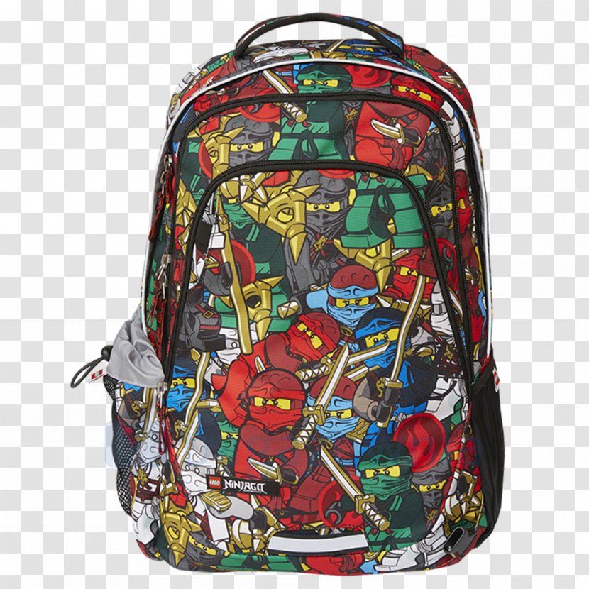 Lego Ninjago Backpack Handbag - Minifigure Transparent PNG