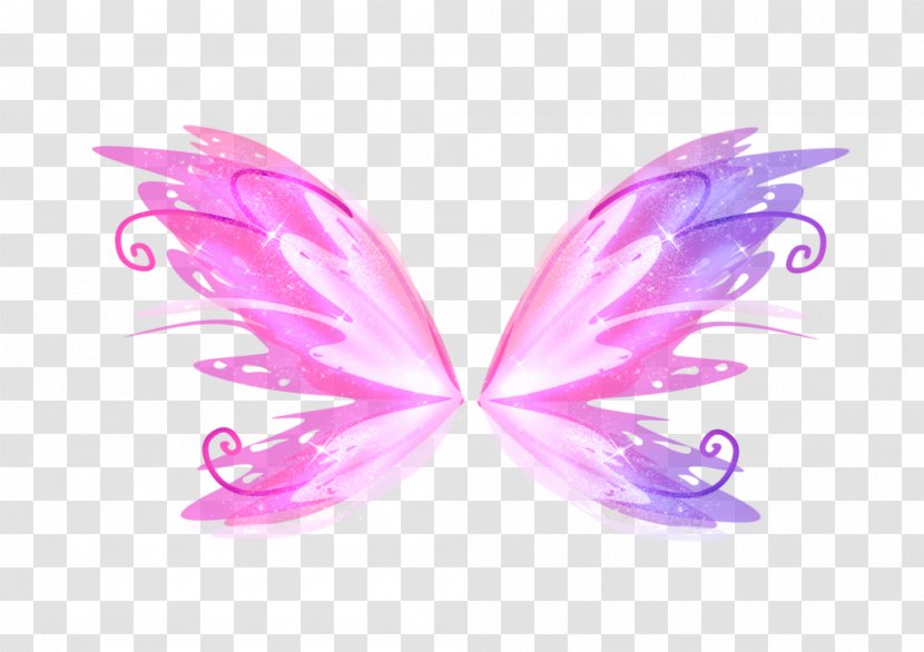 Butterfly Fairy Mythix Butterflix Lilac - Pink - Tale Background Transparent PNG